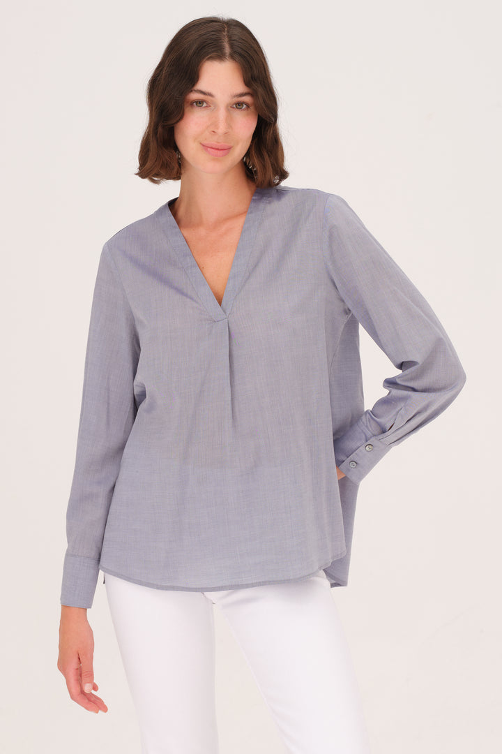 Cassian Popover Blouse