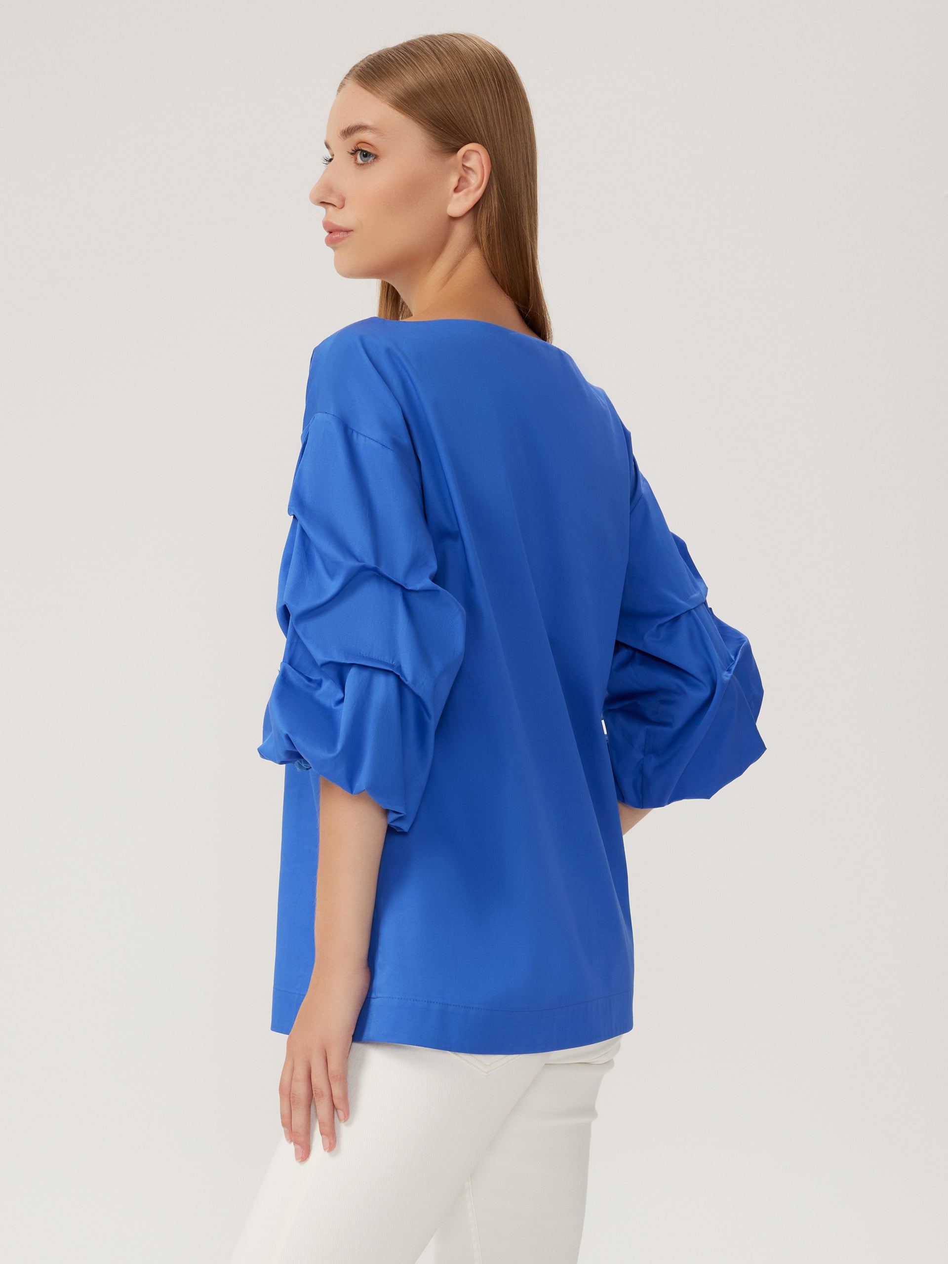 Balia Popover Blouse – HARSHMAN