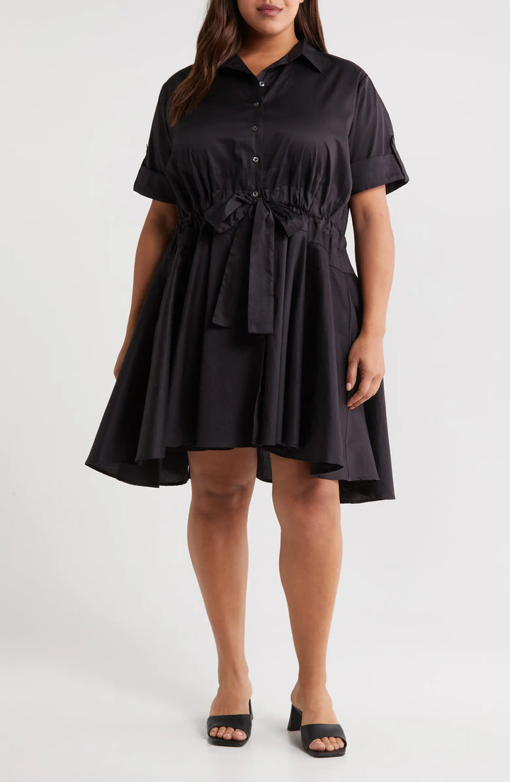 Meadow Cotton Twill Shirt Dress