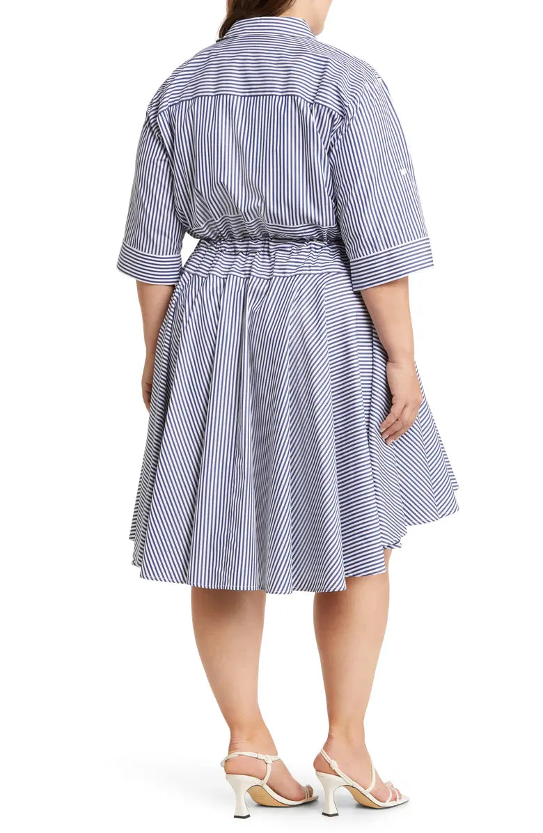 Meadow Cotton Twill Shirt Dress