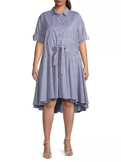 Meadow Cotton Twill Shirt Dress