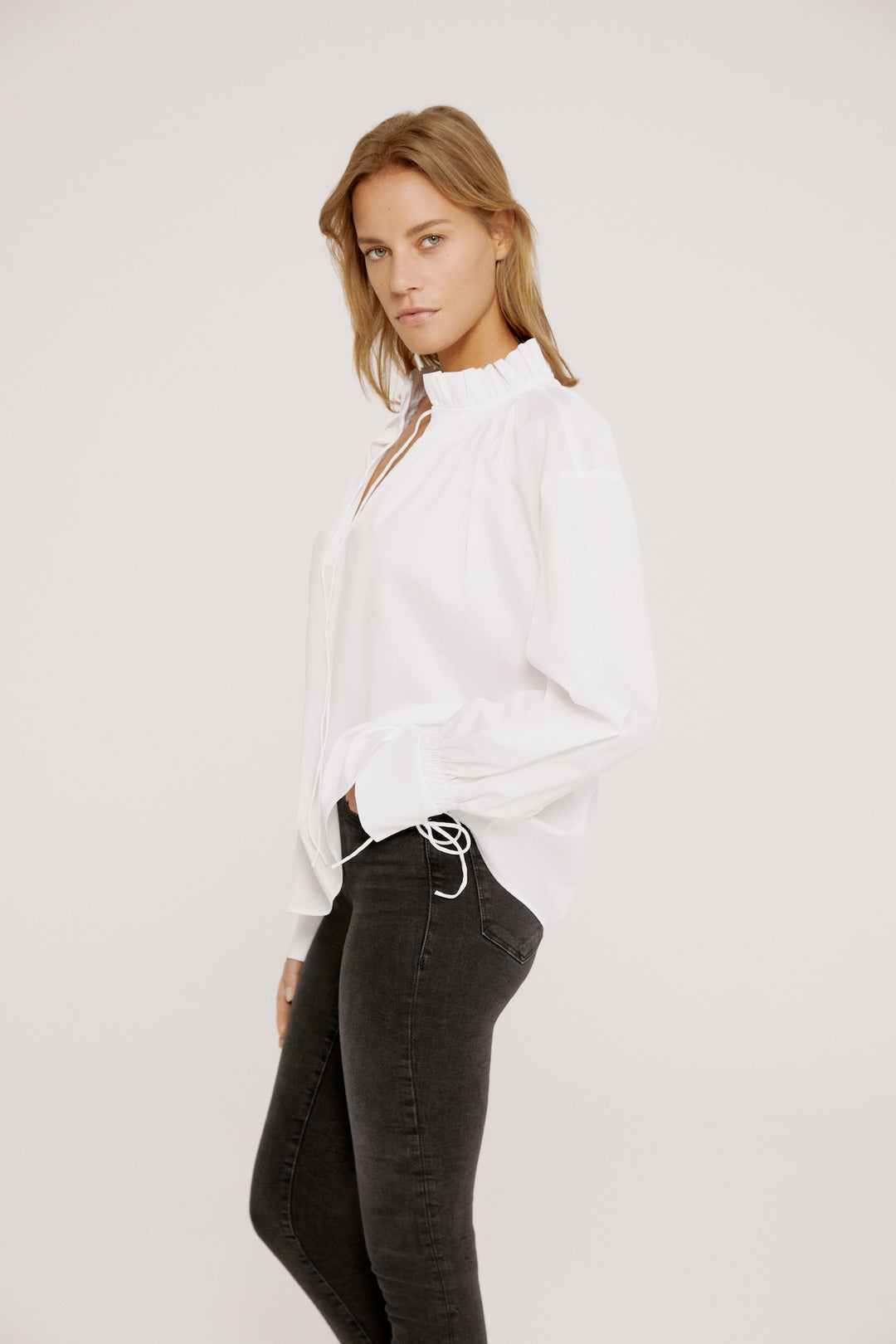 Audrey Popover Blouse