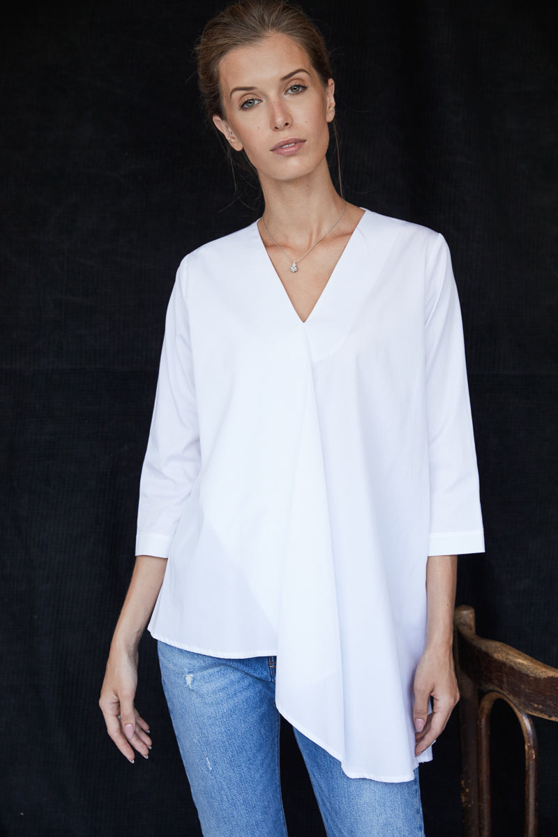 Farah Popover Blouse – HARSHMAN